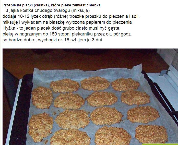 Dieta Dr Pierre Dukan - Przepis na placki ciastka, które piekę zamiast chlebka.jpeg
