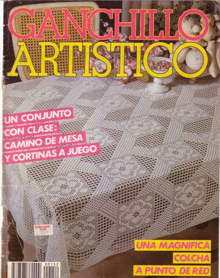 Szydełko - czasopisma - Wenezuela - Ganchillo Artistico Nr 152.JPG