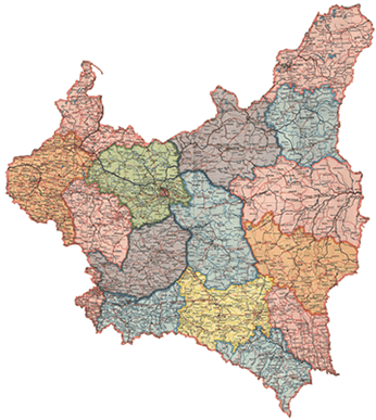 mapy Europa , Polska - POLSKA.gif