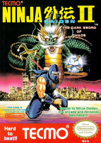 NES Box Art - Complete - Ninja Gaiden Episode II - The Dark Sword of Chaos USA.png