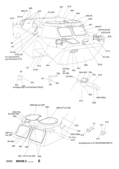 GPM 391 -  BRDM-2 współczesny radziecki opancerzony samochód rozpoznawczy 2 wersje malowania - 26.jpg