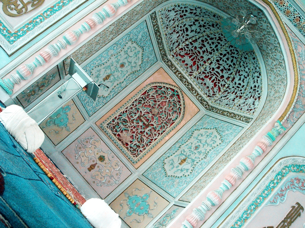Architektura - Qing Hai Mosque in Urumqi - East Turkestan.jpg