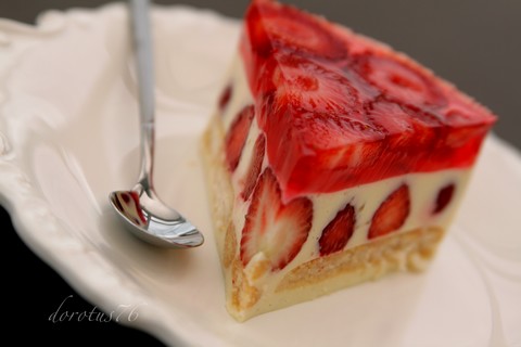 Ciasto bez pieczenia - Sernik na serkach homogenizowanych lub jogurcie.jpg